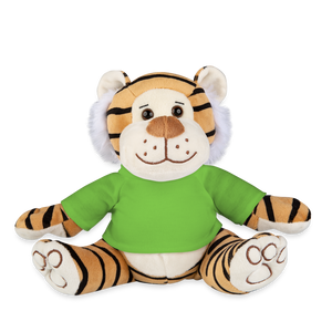 Plush Tiger - light green