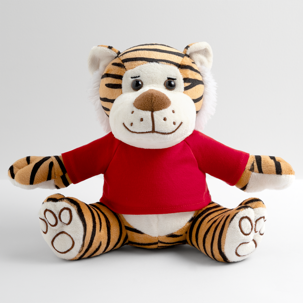 Plush Tiger - red