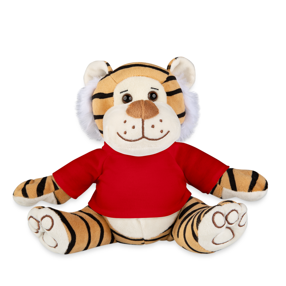 Plush Tiger - red