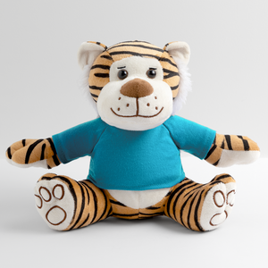 Plush Tiger - atoll blue