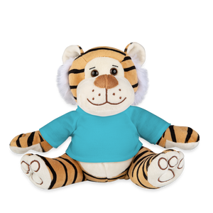 Plush Tiger - atoll blue