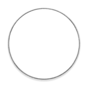 Round  fridge magnet - white